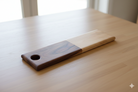 Ceviz sunum tahtası - 48x13x2.3cm - Masif Ceviz