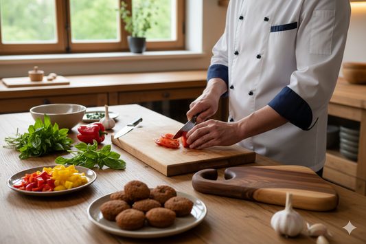 Ceviz kesme tahtası - 40x24x2.5cm - Tek parça masif ceviz