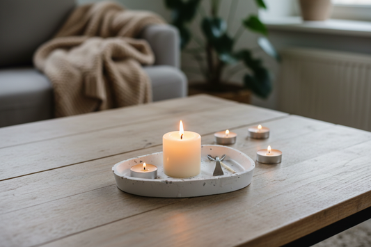 Minimal Üçlü Dekoratif Tabak Seti