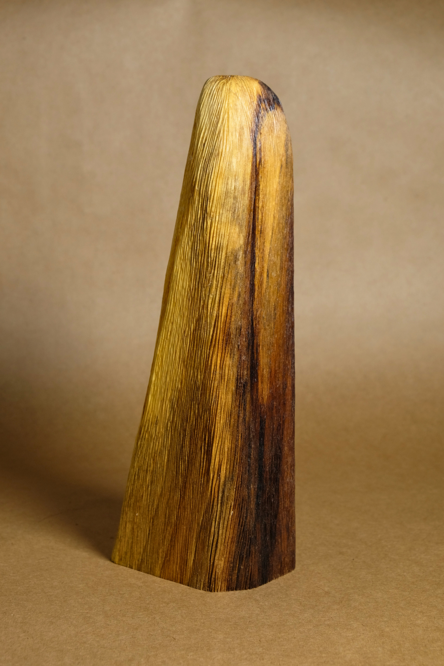 Amorf El İşçiliği Ahşap Vazo