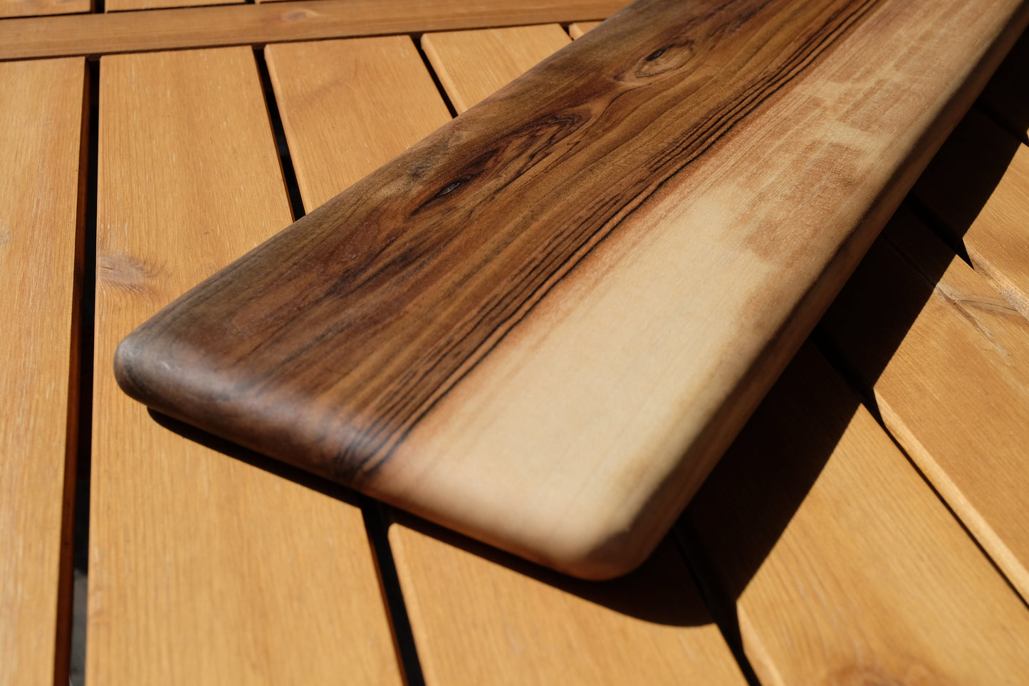 Ceviz sunum tahtası - 45x15x1.5cm - Masif Ceviz