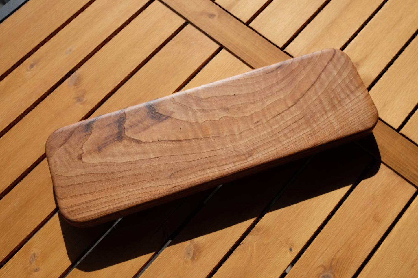 Kestane sunum tahtası - 43x14x3.5cm - Masif Kestane
