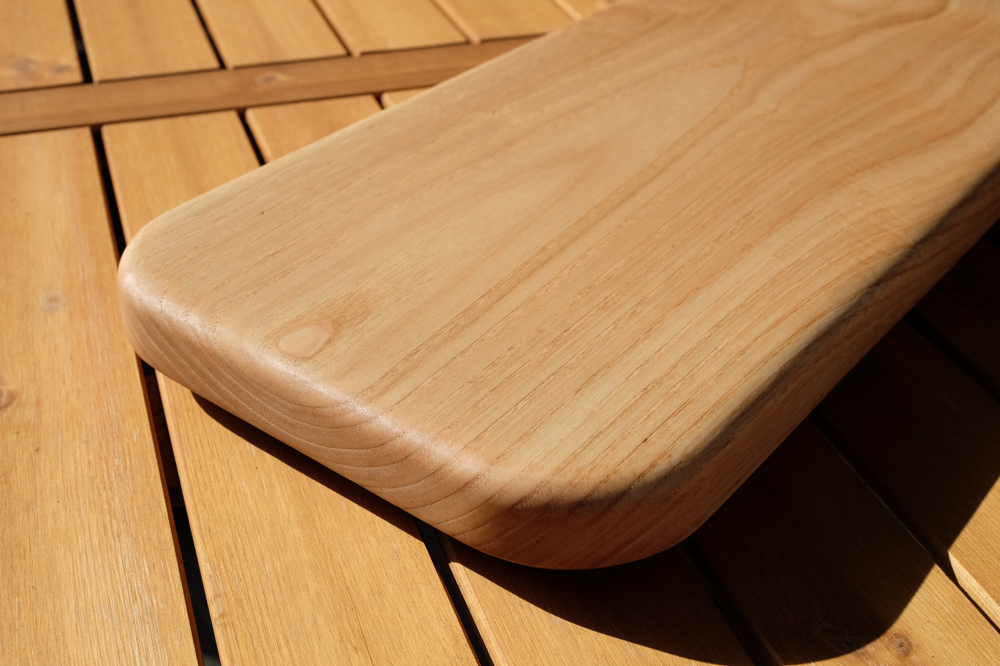 Kestane kesme tahtası - 48x22x3.5cm - Tek parça masif kestane