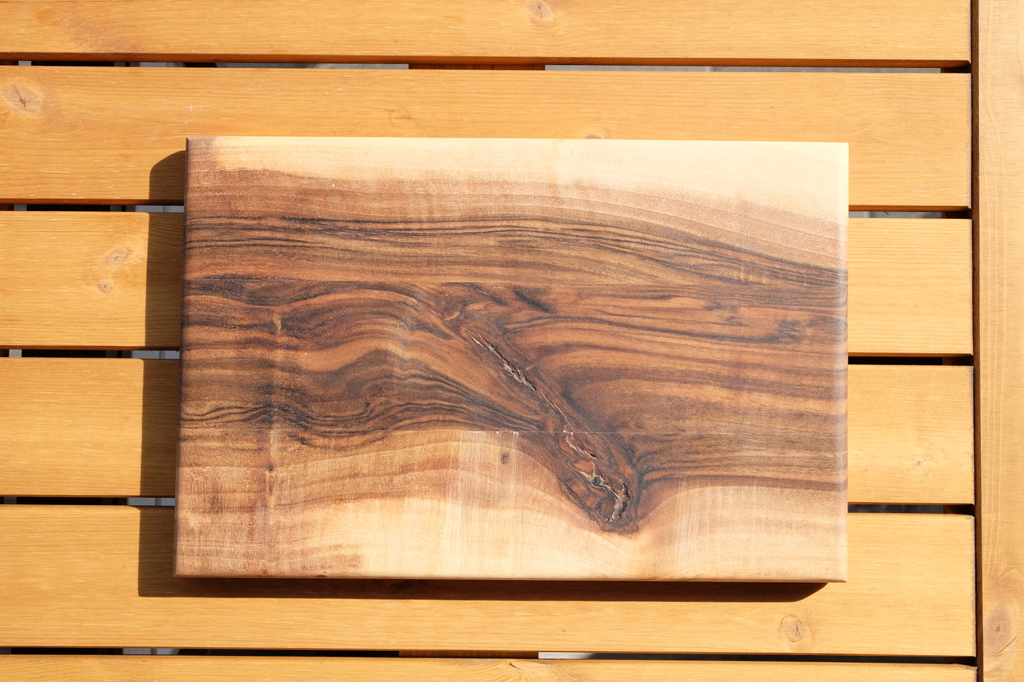 Ceviz kesme tahtası - 30x20x1.5cm - Masif ceviz