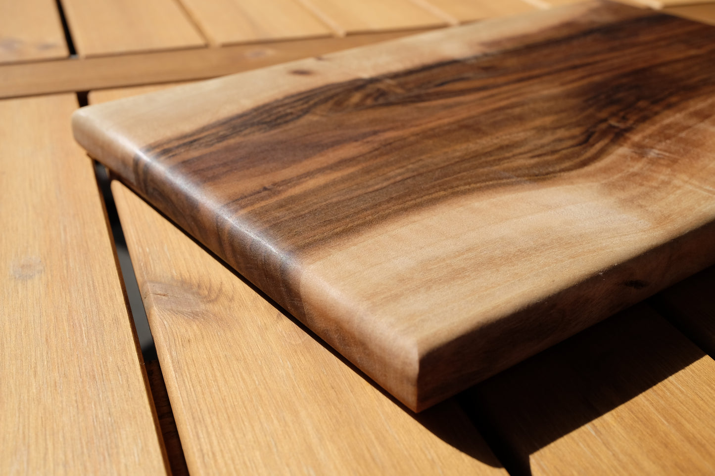 Ceviz kesme tahtası - 30x20x1.5cm - Masif ceviz