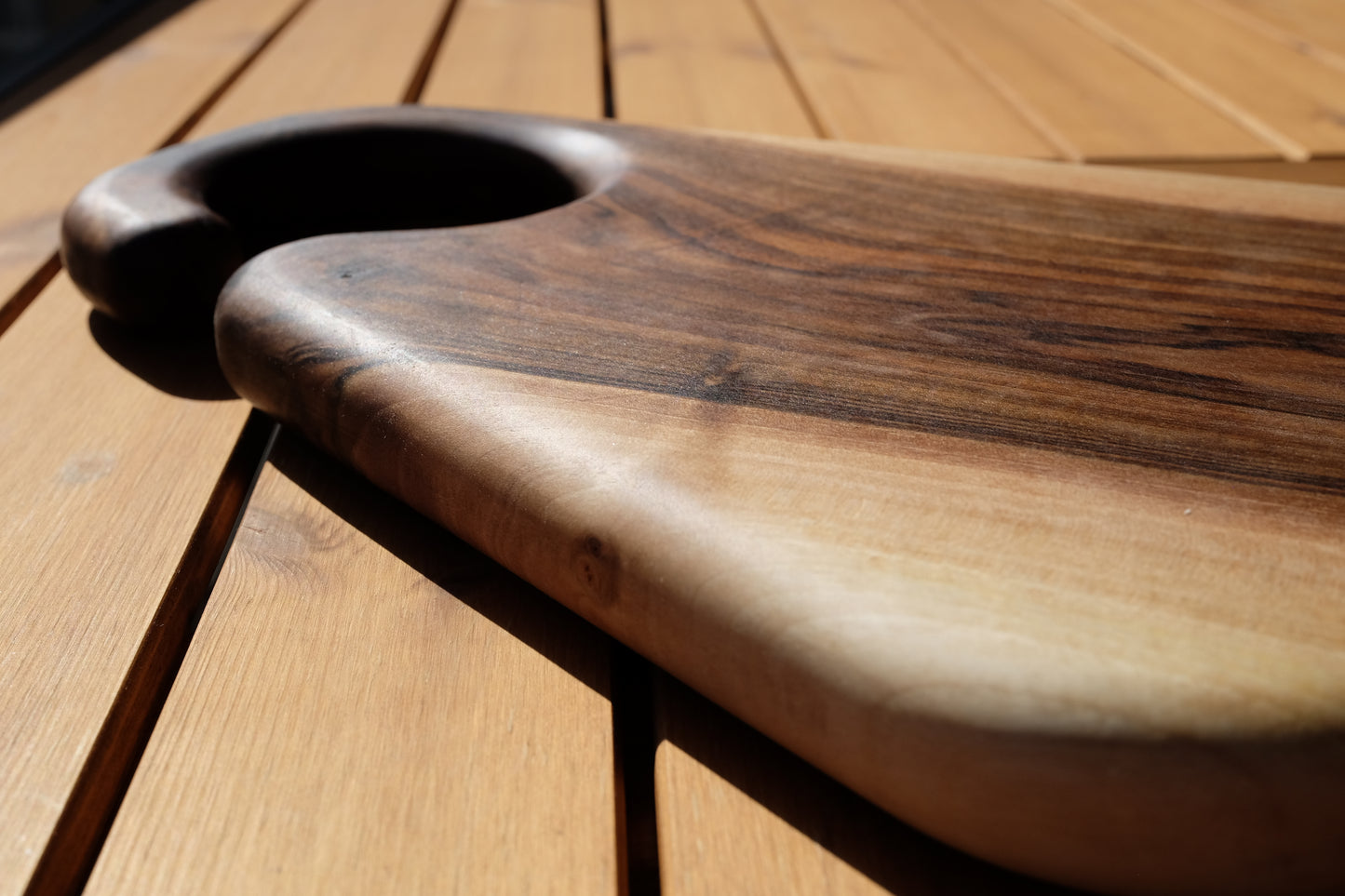 Ceviz kesme tahtası -  40x24x2.5cm - Tek parça masif ceviz