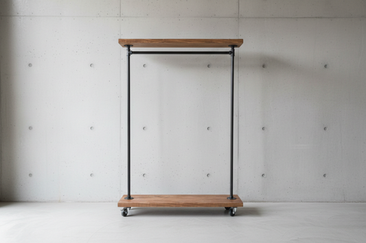 Tekerlekli Endüstriyel Dresuar ve Askılık Ünitesi