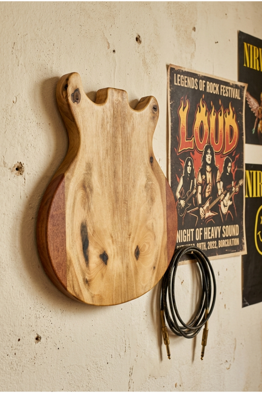 Gitar formunda wall art - Les Paul Jr. Cutaway