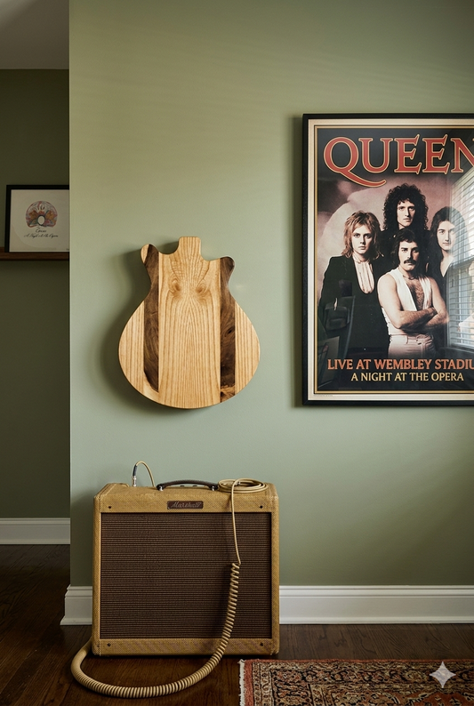 Gitar formunda wall art - Brian May's Red Special