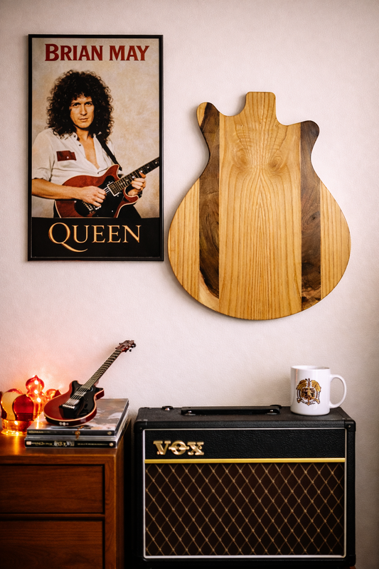 Gitar formunda wall art - Brian May's Red Special