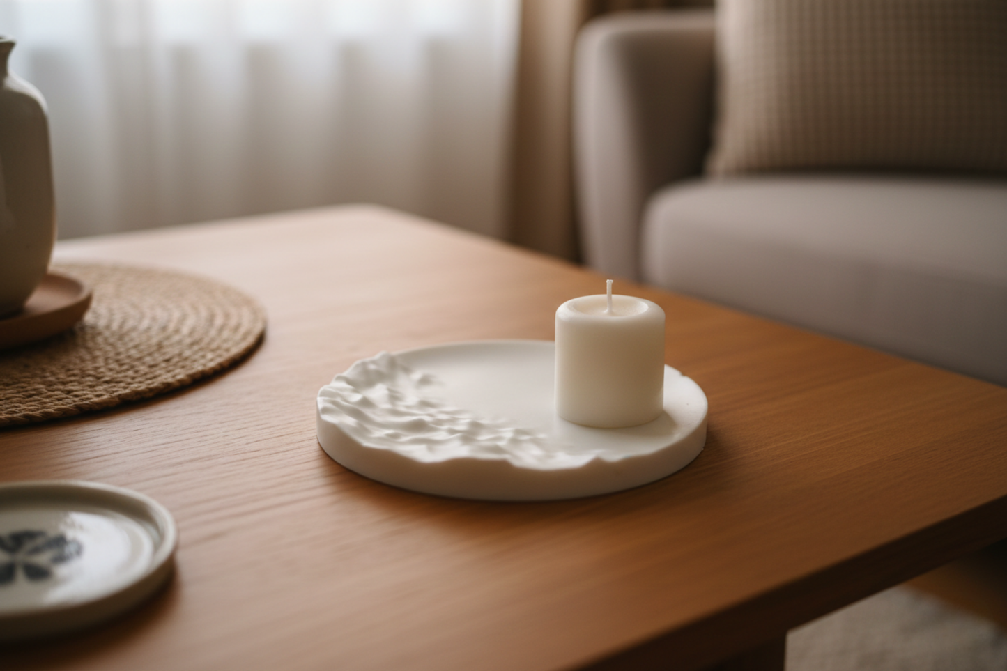 Artisan "Wave" Dekoratif Tabak