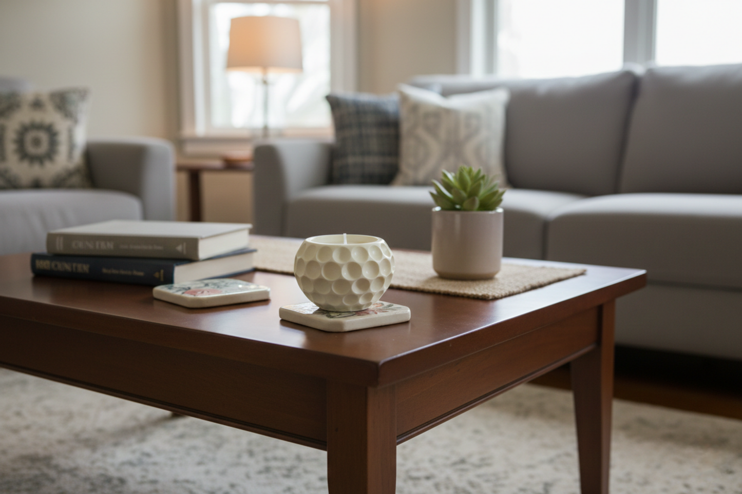 İkili Golf Serisi Dekoratif Mum Seti