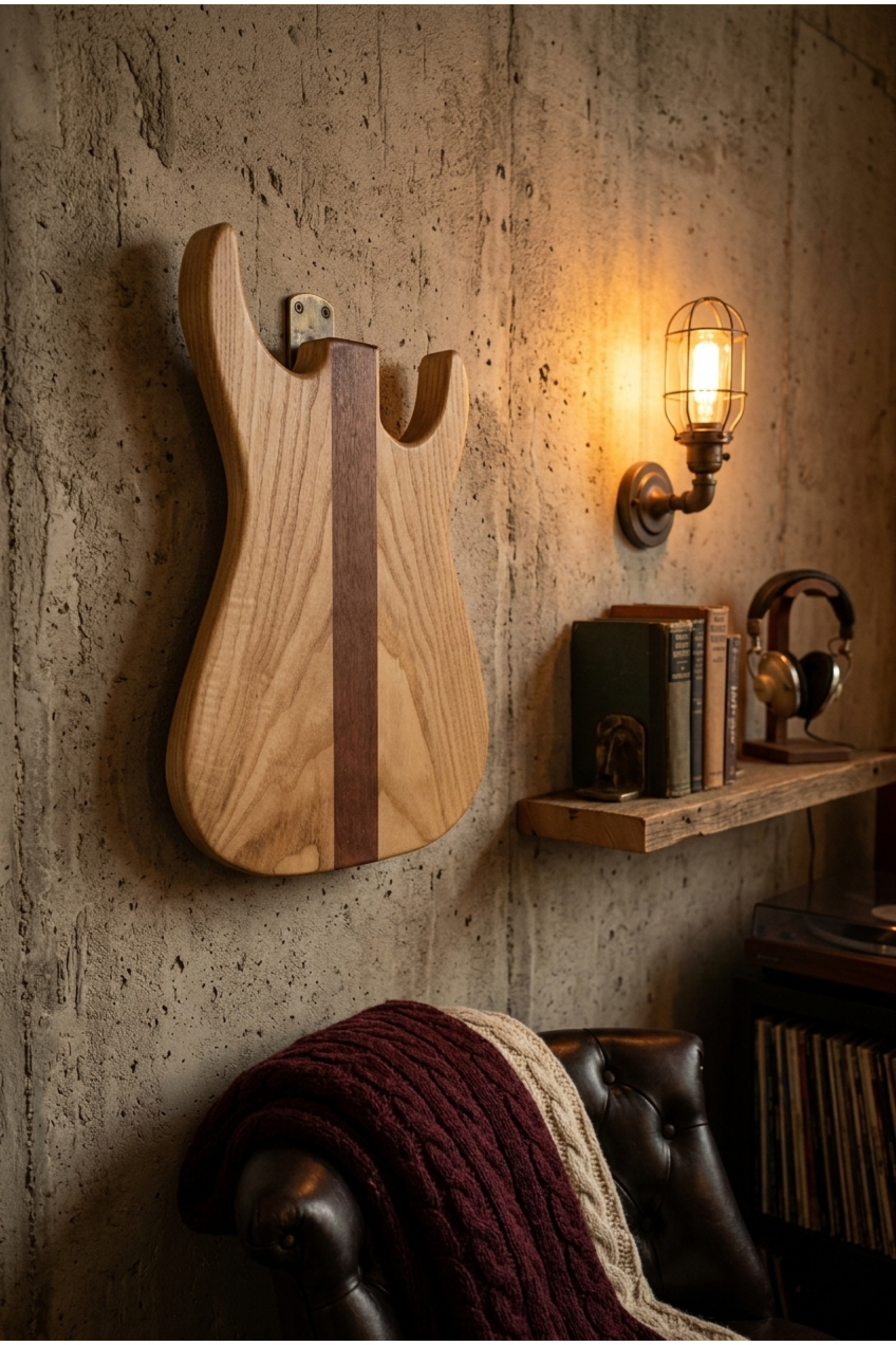 Gitar formunda wall art - Jackson JS