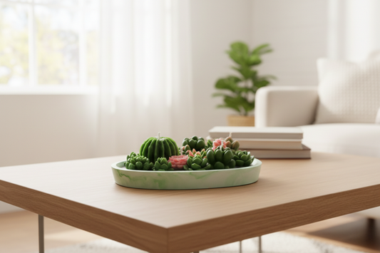 Kaktüs & Sukulent Mum Bahçesi