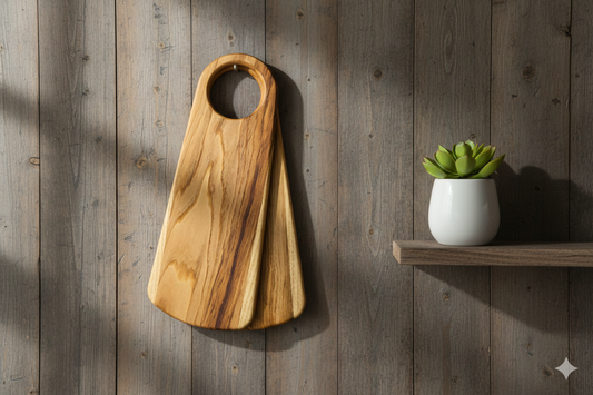 El İşçiliği Masif Ahşap Sunum Tahtası