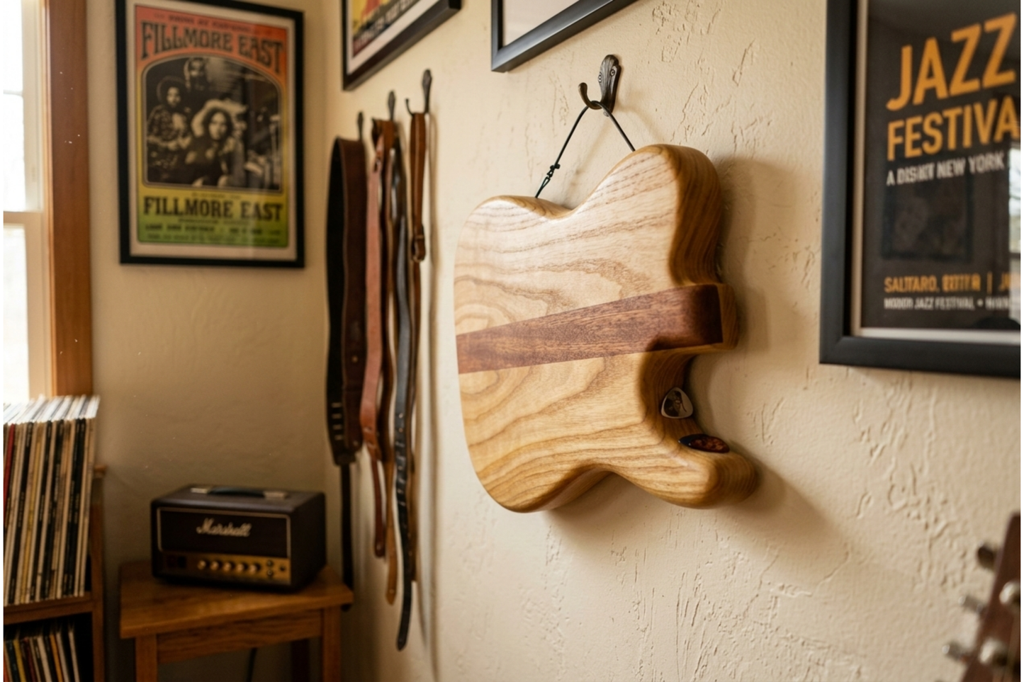 Gitar formunda wall art - Tele